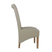 Boxed Pitnum Upholstered Set Of 2 Dining Chairs RRP £175 (19224) (Pictures Are For Illustration