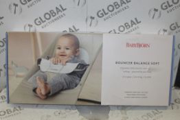 Boxed Baby Bjorn Bouncer Balance Soft Baby Bouncer RRP £145 (1288037) (Pictures Are For Illustration