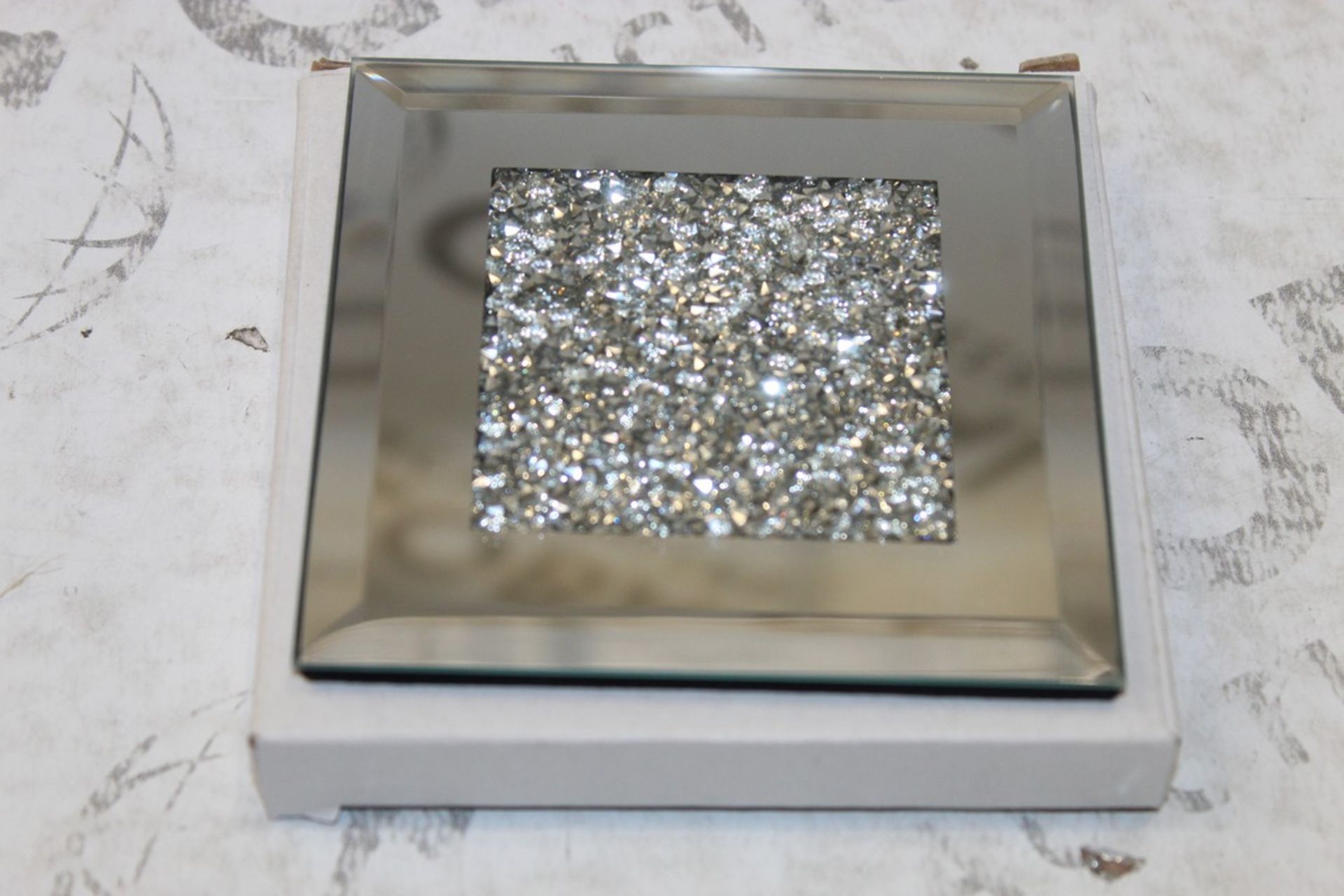 Box To Contain 32 Mirrored Square Coasters RRP Combined RRP £200 (Appraisals Are Available Upon