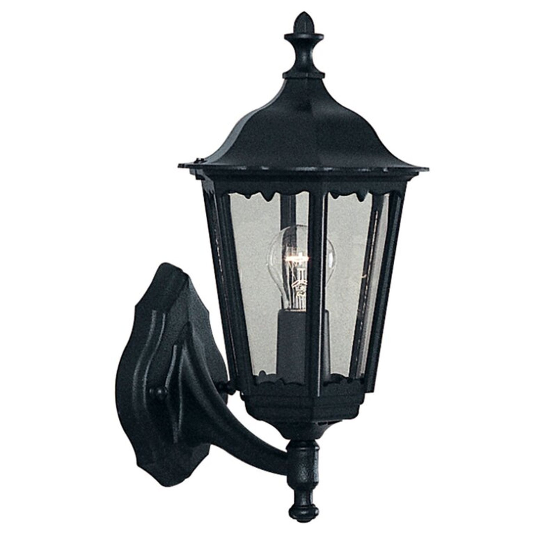 Boxed Black Copper Outdoor Garden Wall Light RRP £80 (Pictures Are For Illustration Purposes