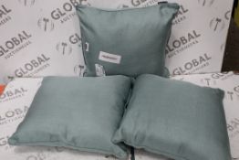 Paoletti Atlantic Square Scatter Cushions RRP £30 Each (17794) (Pictures Are For Illustration
