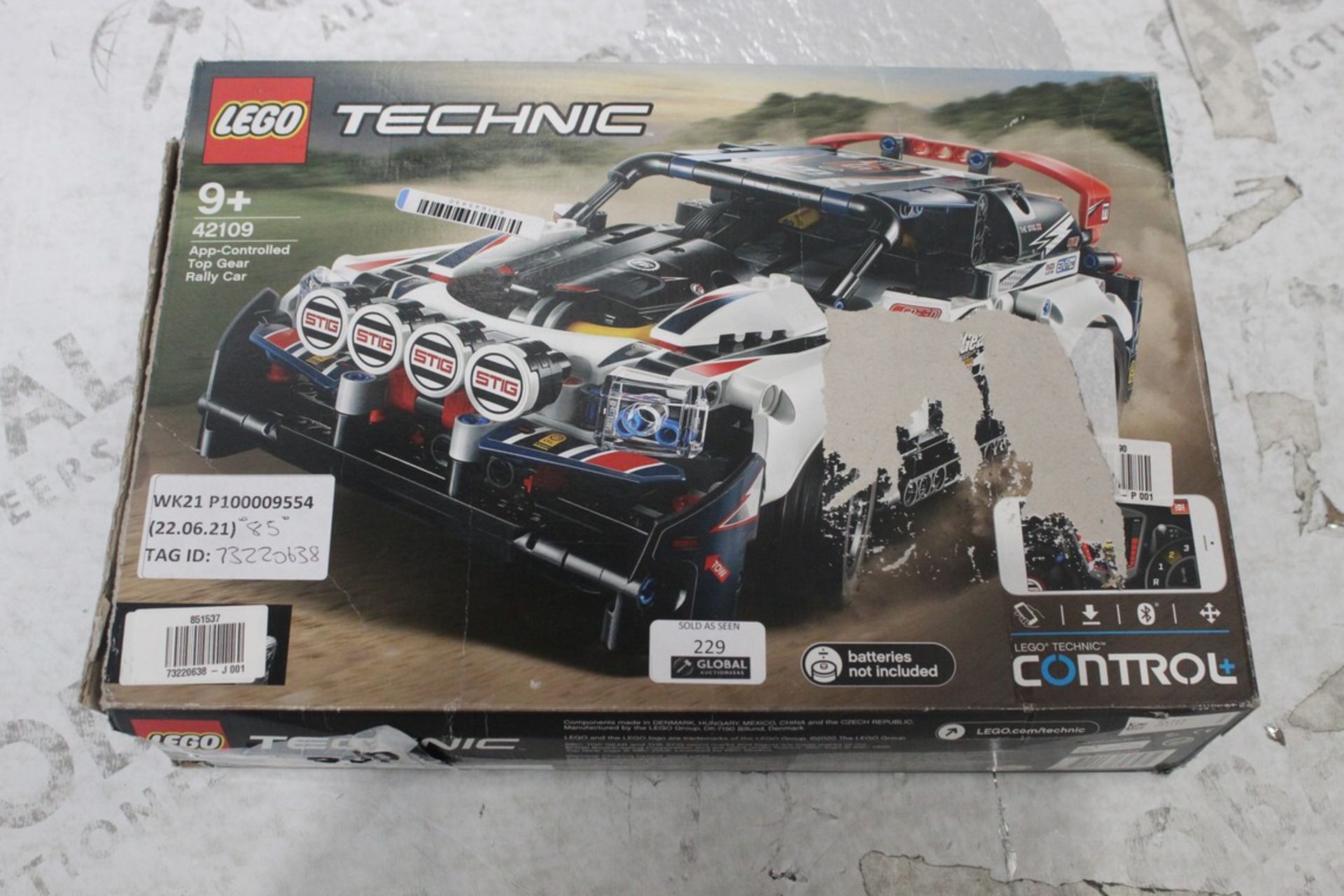 Boxed Lego Technic App Controlled Top Gear Rally Car Radio Control Car RRP £85 (73220638) (