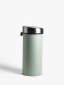 Boxed John Lewis And Partners Satin Steel 30 Litre Pedal Bin RRP £60 (1092198) (Pictures Are For