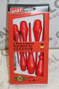 Boxed Brand New 7 Piece Insulated Screwdriver Sets