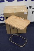 Boxed John Lewis & Partners Float Oak Sofa Side Table RRP £160 (666177) (Pictures Are For