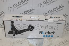 Boxed Micro Rocket Matt Black Scooter RRP £150 (75363105) (Pictures Are For Illustration Purposes