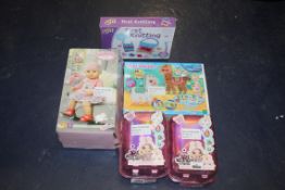 Assorted Boxed Children's Toy Items To Include A Baby Annabel Little Annabel Doll With Dress Na Na