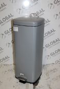 Boxed House By John Lewis 30 Litre Powder Coated Steel Bin RRP £35 (82271808) (Pictures Are For