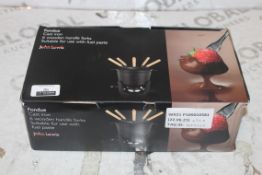 Boxed John Lewis And Partners Cast Iron Fondue Set RRP £50 (1059735) (Pictures Are For