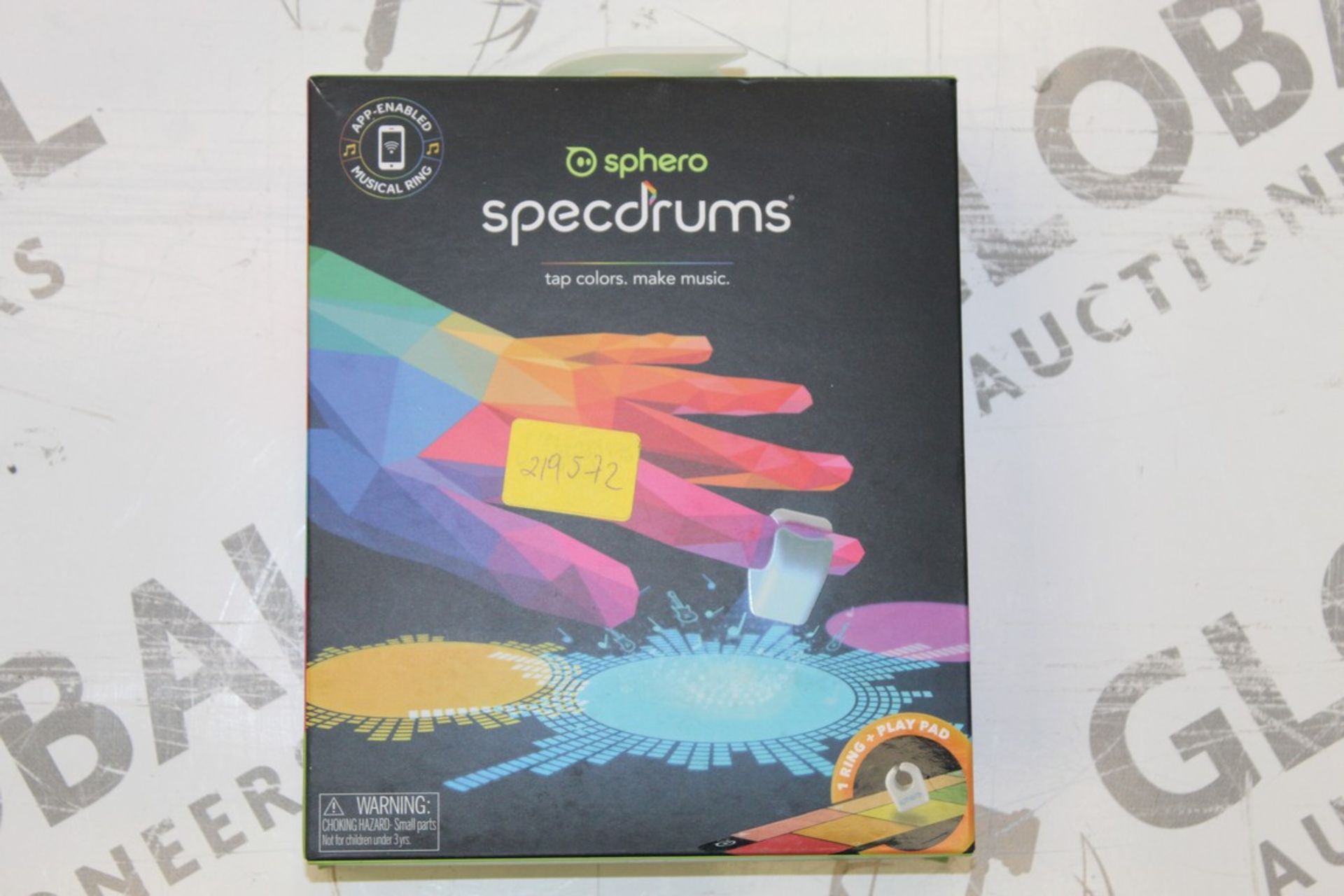 Boxed Pair Sphero Spectrum Tap Colours Make Music Rings App Enabled Music Maker RRP £120 (Pictures