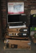 Pallet To Contain 10 Assorted 24-50 Inch Lcd Tv's In Need Of Attention By Bush, Sharp And Polaroir