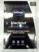 SILENT NIGHT 66X54 BLACKOUT CURTAIN LININGS