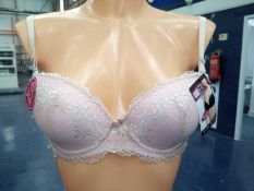 PACKS OF 6 BRAND NEW LIGHT PINK H6583 BRAS