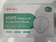 Box of KN95 personal protective masks