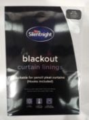 SILENTNIGHT 66x72 BLACKOUT CURTAIN LININGS