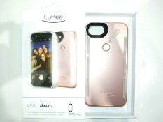 Brand new lumee iPhone 7 rose gold lighting professional phone cases