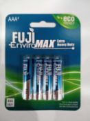 FUJI ENVIROMAX EXTRA HEAVY DUTY AAA BATTERIES