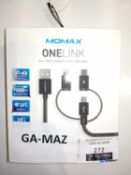 One Link 3 in 1 fast charge sync USB cables