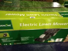Boxed gardenline electric lawn mower