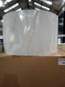 Boxed white large lamp shade