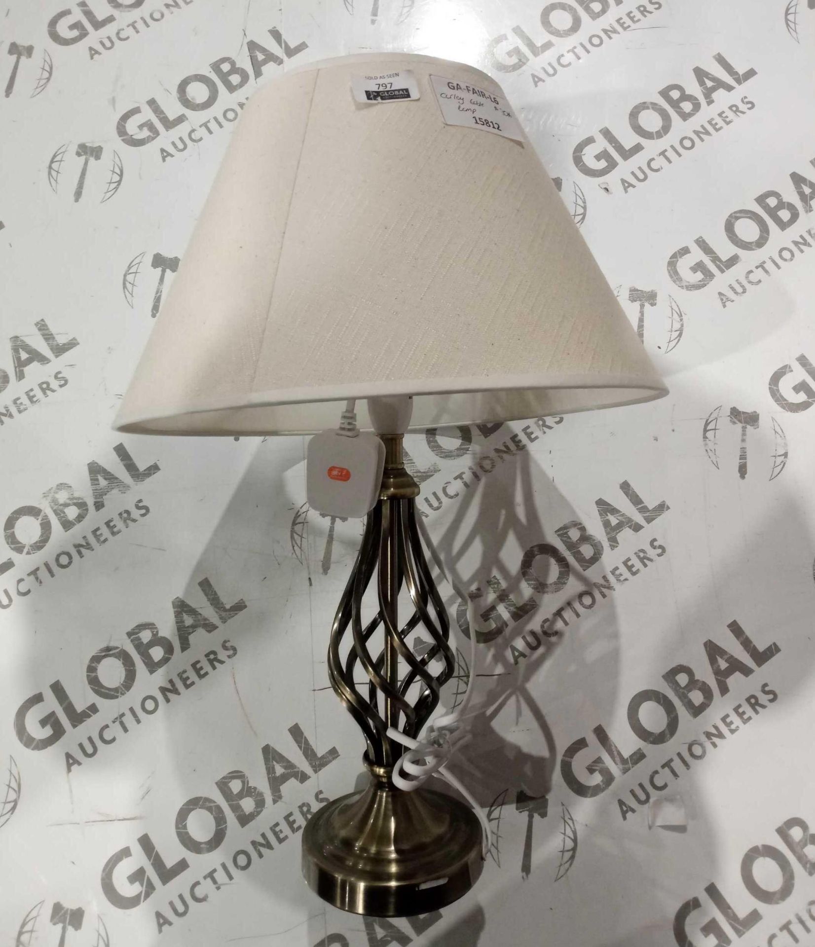 Curly Table Lamp