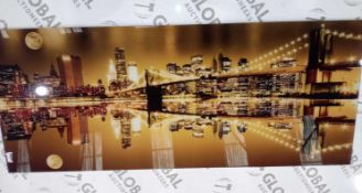 Canary wharf wall art picture RRP £120