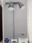 Boxed Nordlux Two Light Wall Light