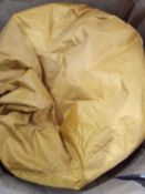 Large mustard bean bag