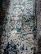 Blue & white pattern designer flooring