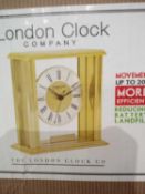 Boxed London mantelpiece clock