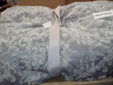 Paoletti floral print grey bedspread