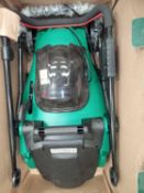 Boxed ferrex garden lawn mower