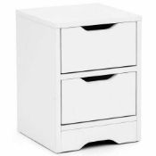 Debra 2 Drawer Bedside Table