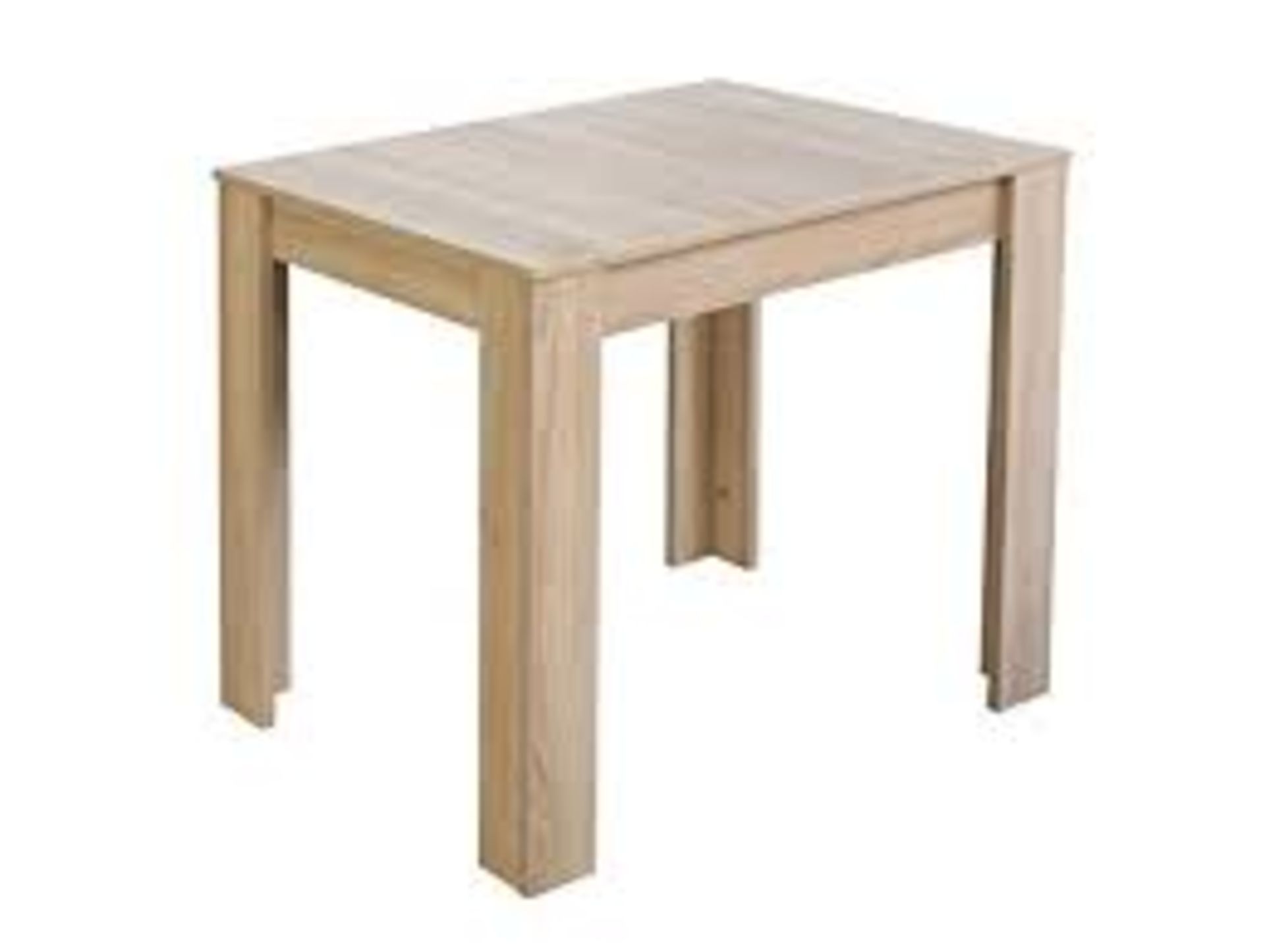 Boxed 17 Stories 80 x 60cm Dining Table RRP £100 (18627) (Pictures Are For Illustration Purposes