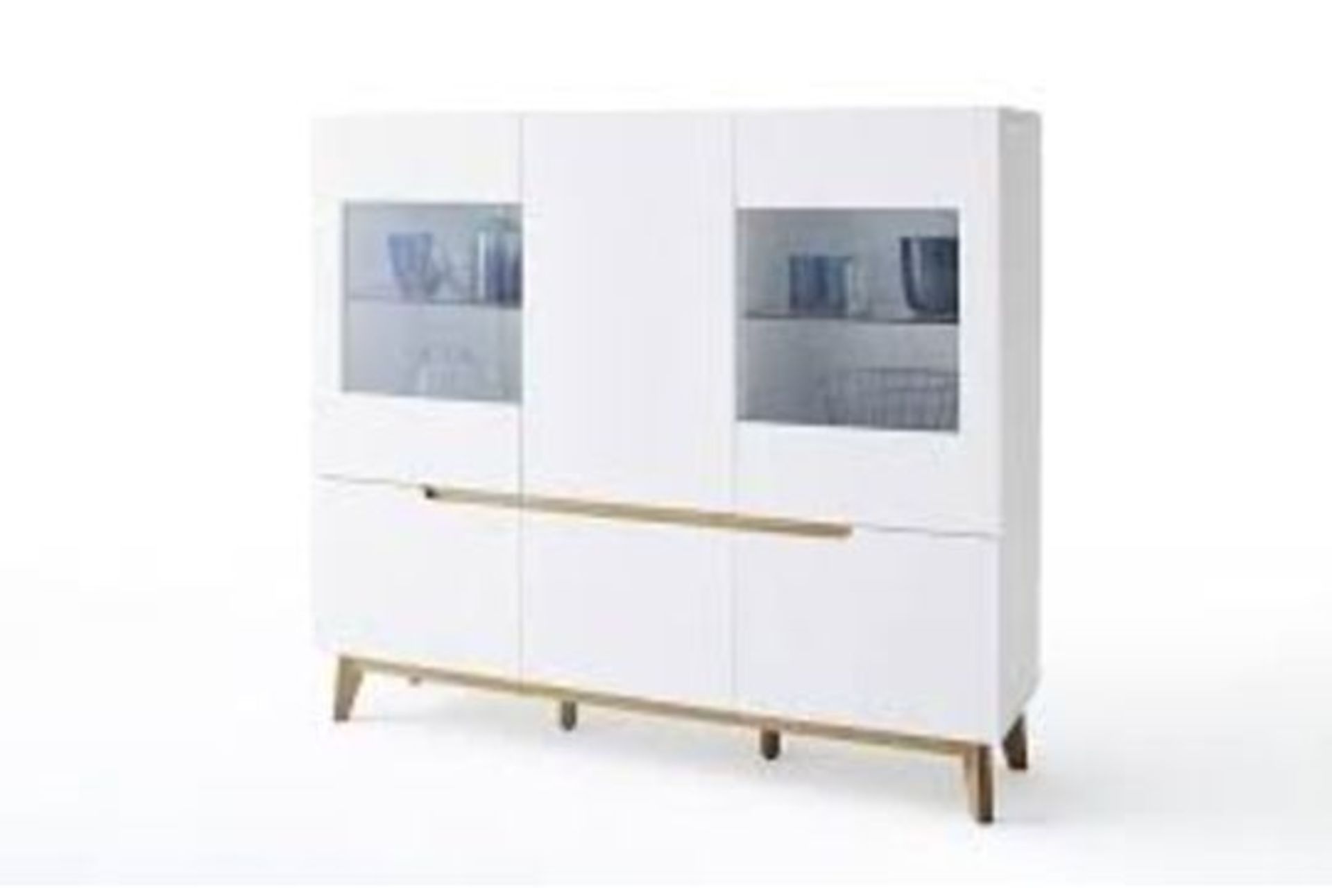 Boxed Innotrend Cervo Highboard Unit RRP £475 (Pictures Are For Illustration Purposes Only) (