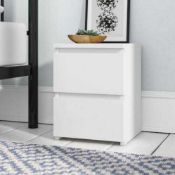 Ordonez 2 Drawer Bedside Table