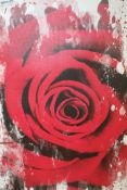 Red Rose Canvas