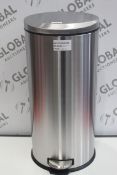 30L Stainless Steel Pedal Bin