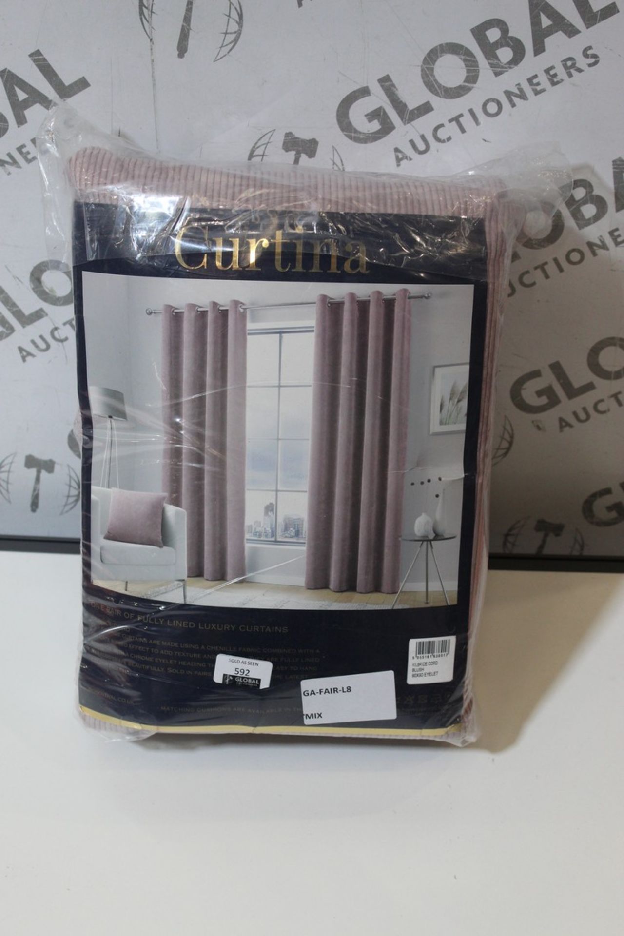 Bagged Curtina Luxury Blush Curtains - Image 2 of 2