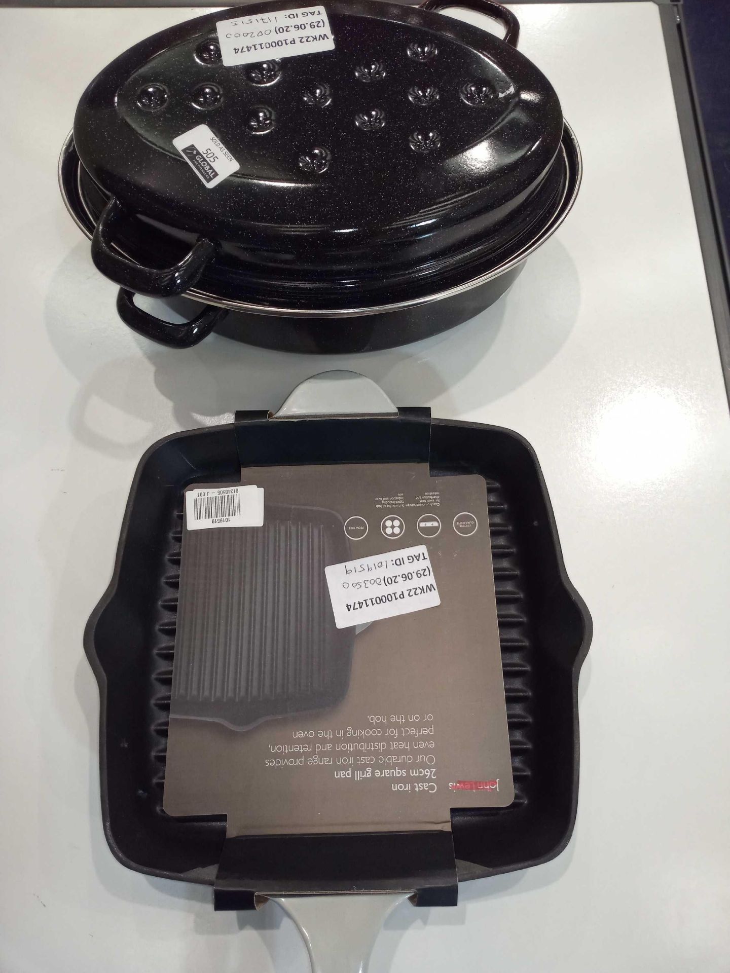 2 John Lewis Assorted Pans