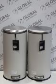 John Lewis And Partners 30L Pedal Bins