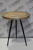 Madeleine Home Wooden Side Table