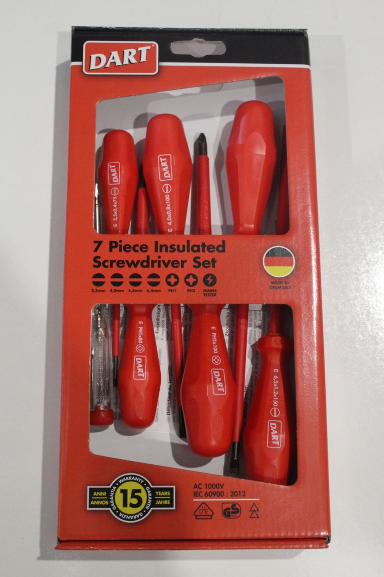 7 Piece Screwdriver Set - Image 2 of 2