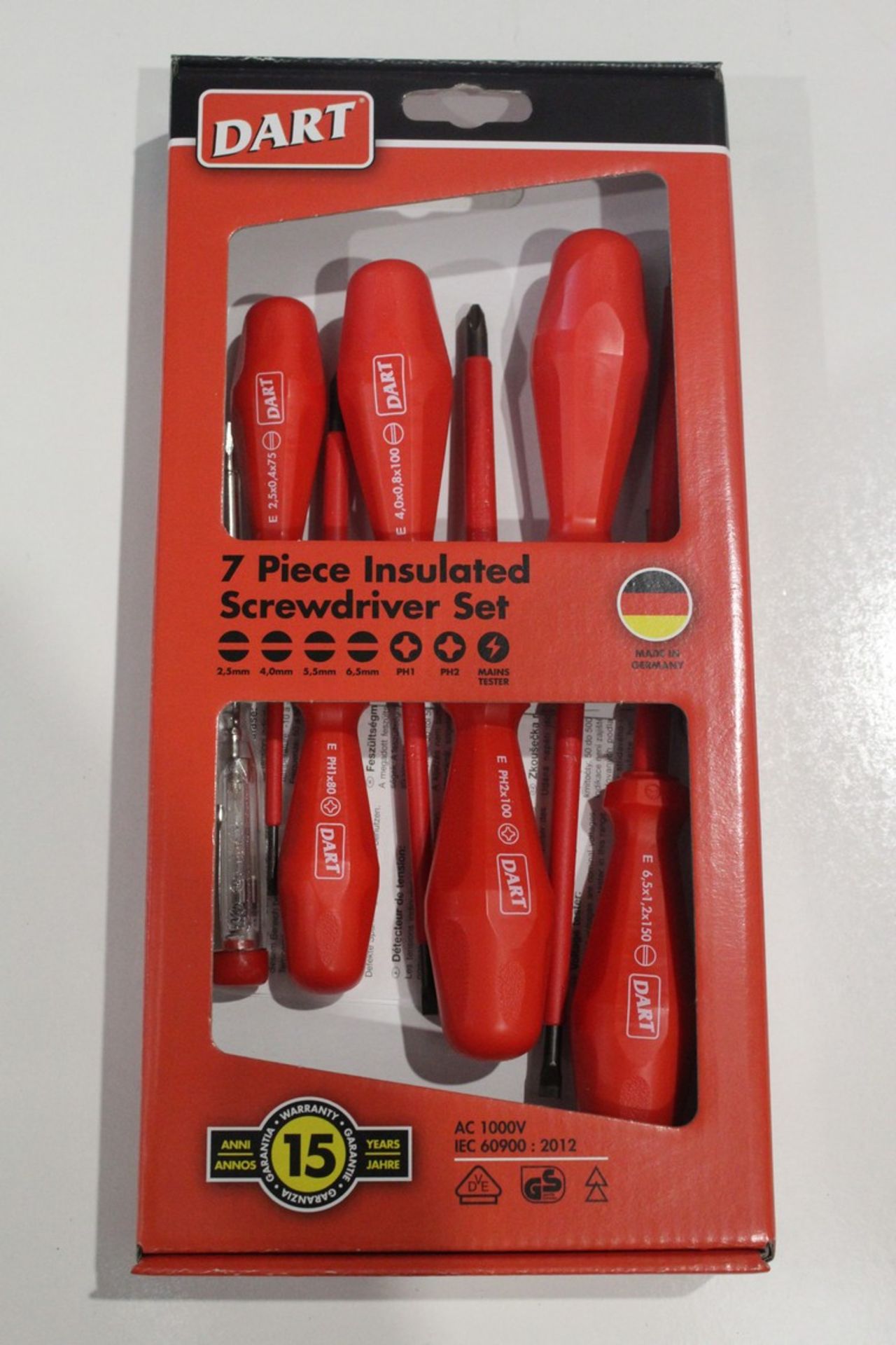 7 Piece Screwdriver Set - Image 2 of 2