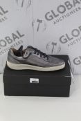 Boxed Evalina Size 5 Silver Trainers