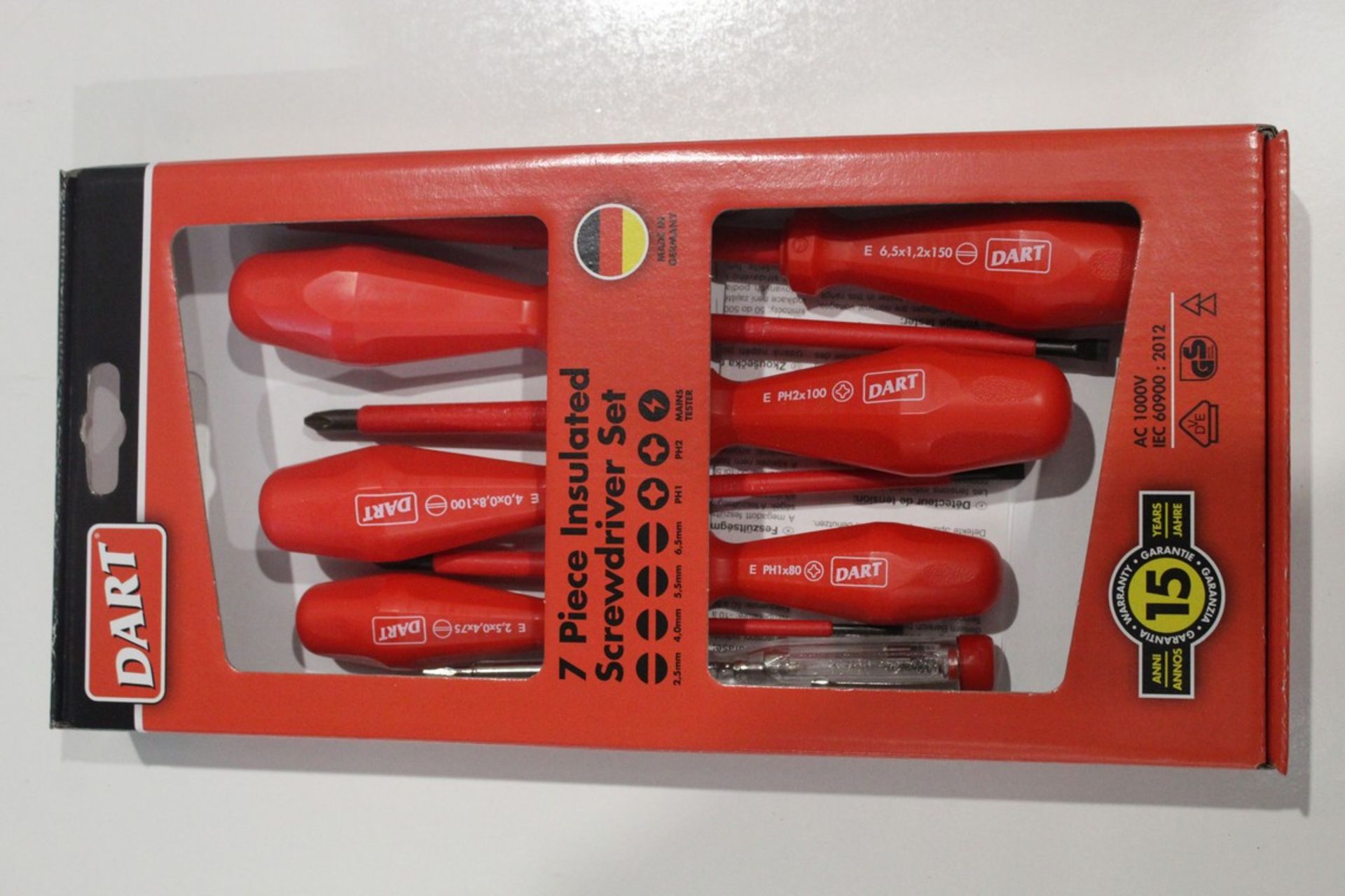 7 Piece Screwdriver Set - Image 2 of 2