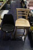 Lot To Contain 2 Assorted Chairs