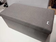 Grey Fabric Storage Box