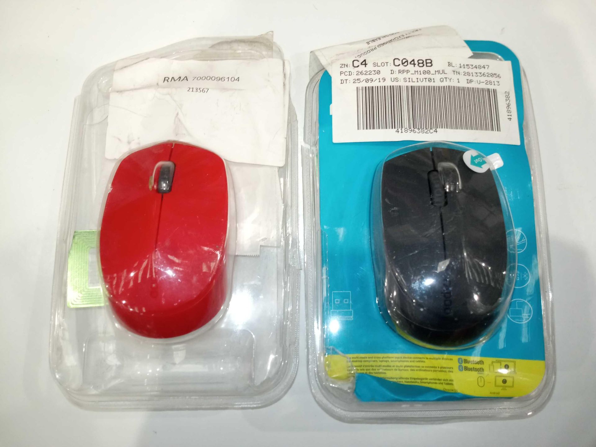 Lot To Contain 5 Rapoo Wireless Mouses In Assorted Colours