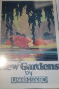 Kew Gardens By Underground Wall Art Picture